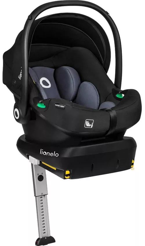 cumpără Scaun auto Lionelo Set Scoica 0-13kg + Baza Isofix Astrid Black Grey în Chișinău 