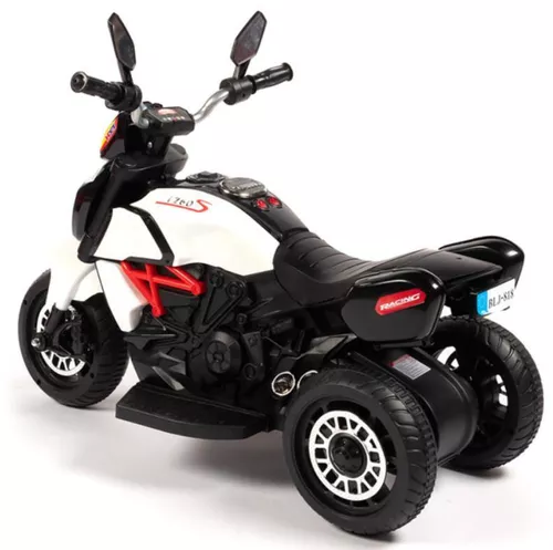 купить Электромобиль miscellaneous BLJ818 Motocicleta electrica 6V4,5AH,1x18W, alba, GB2110 в Кишинёве 