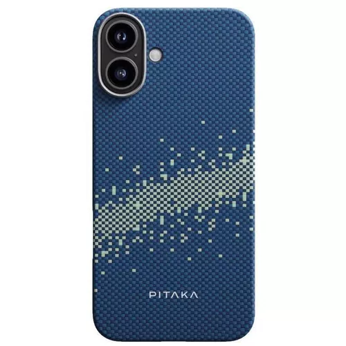 купить Чехол для смартфона Pitaka Tactile Woven case for iPhone 16 Milky way galaxy (KI1601MYG) в Кишинёве 