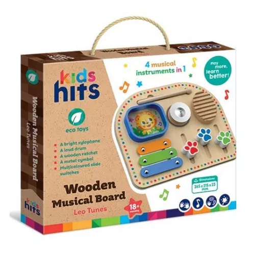 cumpără Jucărie Kids Hits KH20/038 Деревянная доска Leo Tunes în Chișinău 