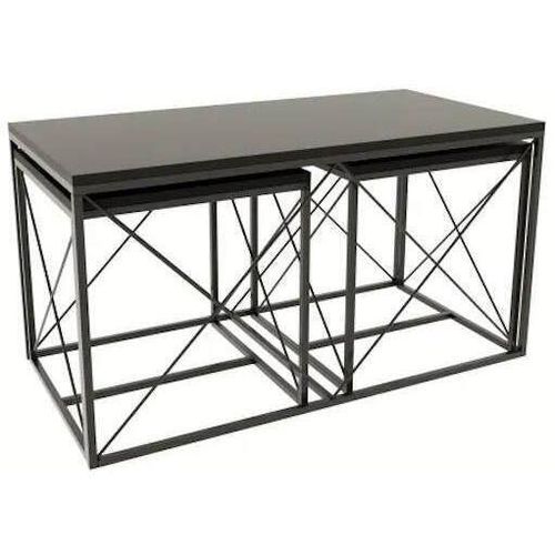 cumpără Măsuţă cafea Trendy Defne, Antracit, set în Chișinău 