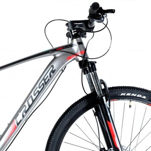 cumpără Bicicletă Crosser QUICK 29" 19 21S Shimano+Logan Hidraulic Grey/Red în Chișinău 