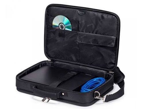 cumpără Dicota D30492-V1 Multi Plus BASE 15"-17.3" Notebook Case with protective function and document compartment, black (geanta laptop/сумка для ноутбука) în Chișinău 