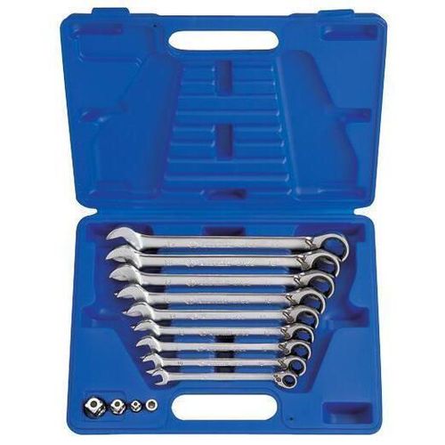 cumpără Cheie fixă King Tony 13213MR ключи комбинированные с трещоткой язычковые 8-19мм 13 пр. пласт.кейсе în Chișinău 