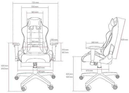 купить Офисное кресло Arozzi Verona V2, Black/Red в Кишинёве 