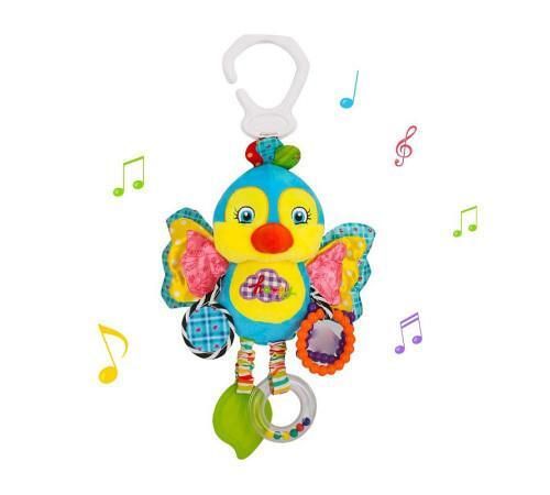 cumpără Jucărie cu pandantiv Hoogar HG0104004 Baby plush toy, Blue bird în Chișinău 
