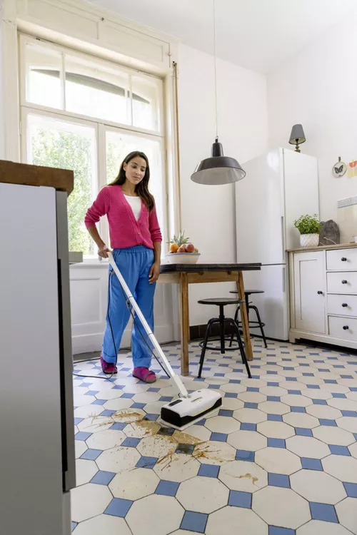 купить Пароочиститель Karcher SC 1 Upright Mop White в Кишинёве 