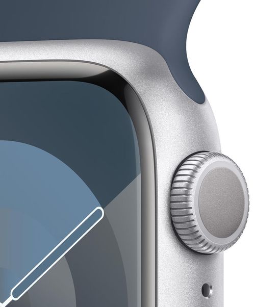 cumpără Ceas inteligent Apple Watch Series 9 GPS 41mm Silver - M/L MR913 în Chișinău 