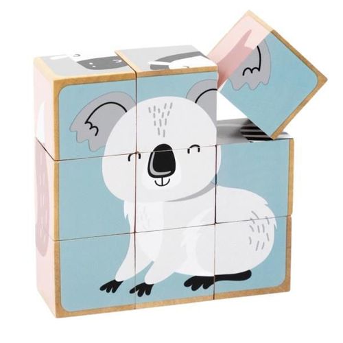 cumpără Puzzle PolarB 44024 Puzzle-cuburi Animăluțe în Chișinău 