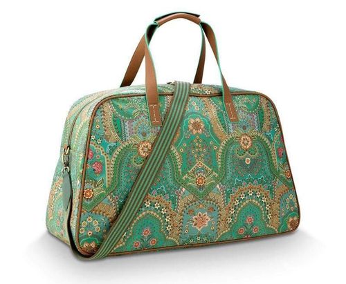 cumpără Geantă de voiaj Pip Studio 51.275.021 Tovy Weekend Bag Medium Jabali Green 57x22x37cm Green în Chișinău 