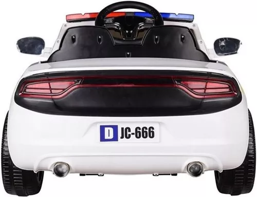 cumpără Mașină electrică pentru copii Lean Cars Police White în Chișinău 