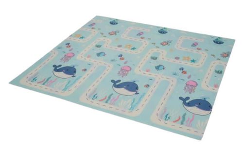 cumpără Covoraș de joacă U-Grow UG-F10180 Covoras educativ cu 2 fete din spumă, 200x180x1cm în Chișinău 