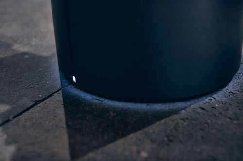 cumpără Încălzitor de exterior Enders Semineu pe gaz Nova Led L, Black/Silver (560133) în Chișinău 