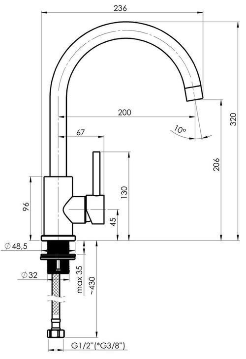 cumpără Bateria bucătărie Rubineta SINOX-33 în Chișinău 