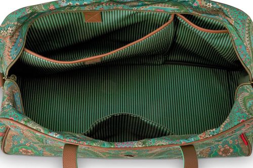 купить Сумка дорожная Pip Studio 51.275.024 Tovy Weekend Bag Large Jabali Green 65x25.5x35cm Green в Кишинёве 