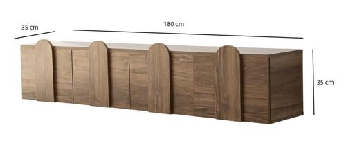 cumpără Comodă TV Trendy Linie Noua, Nuc în Chișinău 