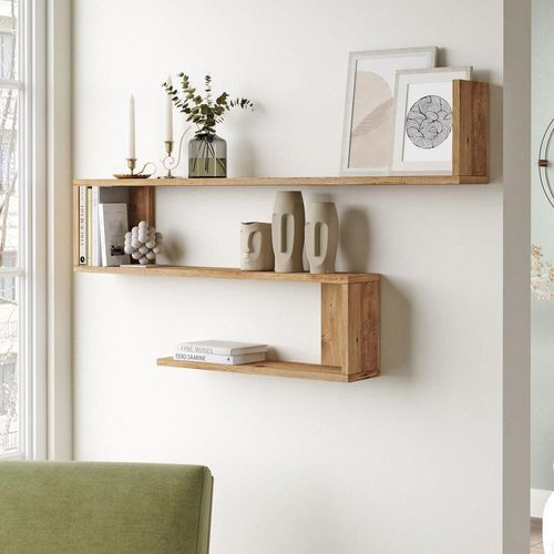 купить Полка декоративная Trendy WL10-A 120x71x14cm (GTR005447) в Кишинёве 