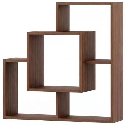купить Полка декоративная Fabrik Home Tetris 10 (800x800x220) Орех каменный в Кишинёве 