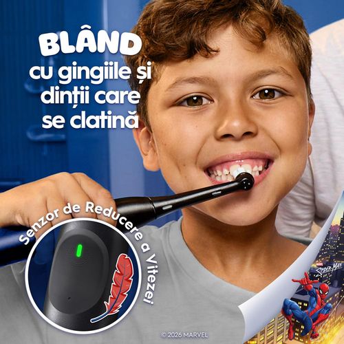 cumpără Periuță de dinți electrică Oral-B iO KIDS SPIDERMAN +TC (2370) în Chișinău 