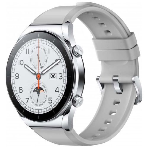 купить Смарт часы Xiaomi Watch S1 GL Silver Leather в Кишинёве 