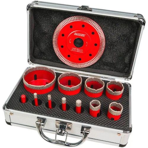 cumpără Set de tubulare, bite, duze Raider 157866 Set carote diamantate uscate M14 Ø6-68mm + Disc Raider în Chișinău 