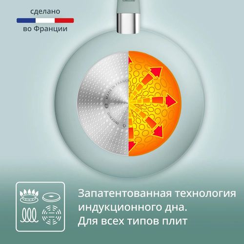 купить Сковорода Tefal G0167702 Halo Eucalyptus Wok 26cm в Кишинёве 