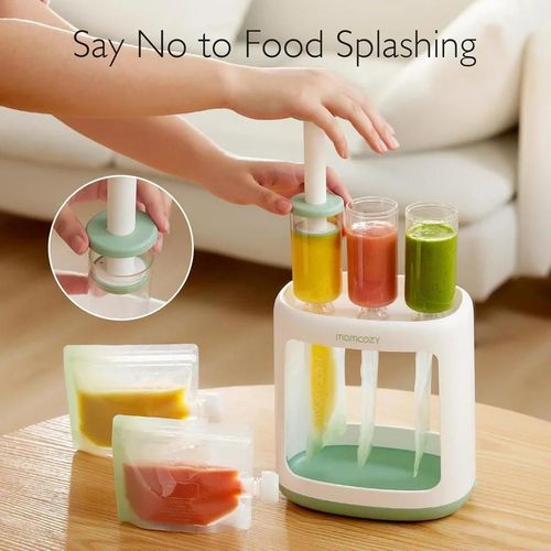 купить Посуда для кормления Momcozy SE001-GE00NB-A Aparat pentru piure Food Maker в Кишинёве 