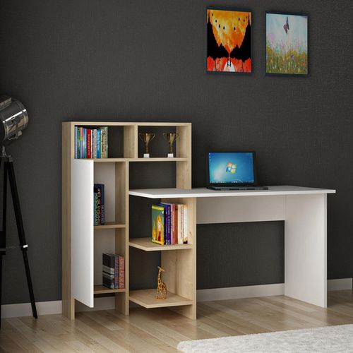 cumpără Masă de birou Hanah Home Bugra White Oak în Chișinău 