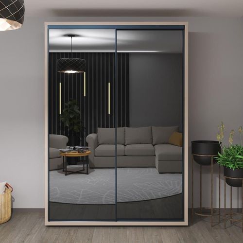 cumpără Dulap Bayro Murano 1600x2300x600 серый камень, купе în Chișinău 