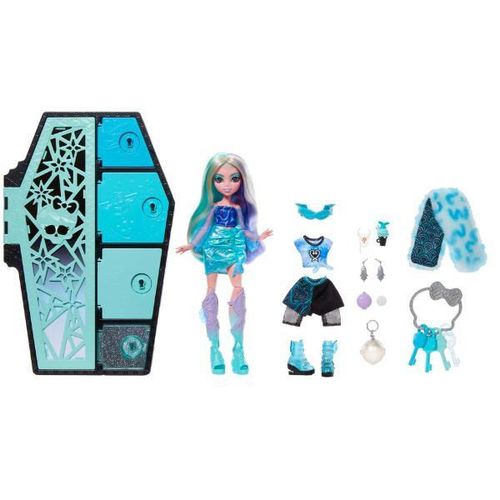 купить Кукла Mattel HNF77 Monster High Lagoona Blue și Secrete din șifonier, cu accesorii в Кишинёве 