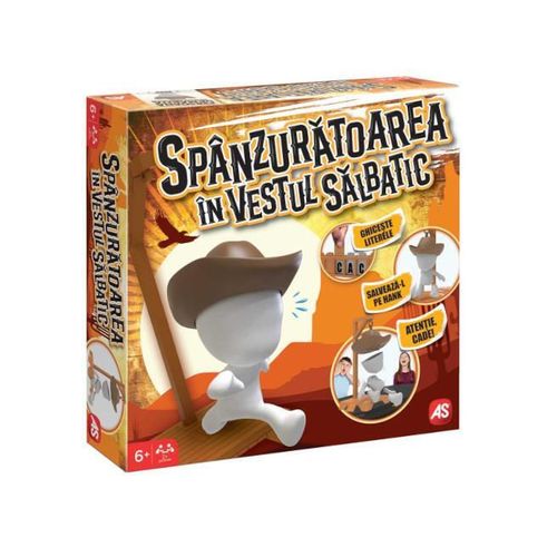 купить Набор для творчества As Kids 1040-25319 Joc de societate Hangman In Wild West (RO), 1448D в Кишинёве 