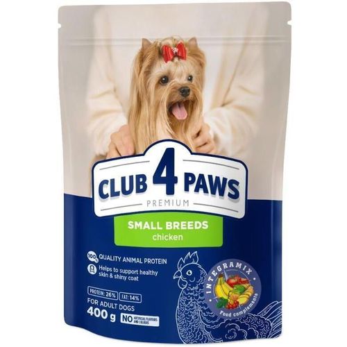 cumpără Hrană pentru animale de companie CLUB 4 PAWS 24230999 Hrană uscată Premium, pentru câini adulți, rase mici, sortiment, 15x400 g în Chișinău 