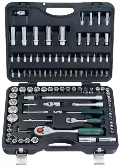 купить Набор ручных инструментов Force 41082-9 Набор инструмента 1/4 и 1/2 12-гр. 108 пр. в Кишинёве 