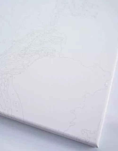 купить Картина по номерам BrushMe KBS0074FC 30x40 сm (fără cutie) Unicorn printre inimioare в Кишинёве 