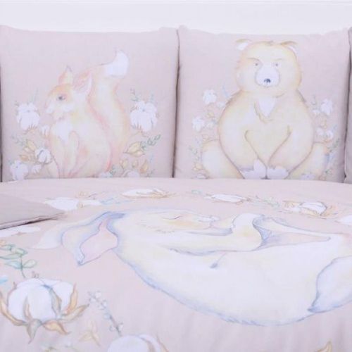 cumpără Lenjerie de pat pentru copii Veres 220.30 Cotton touch latte (6ед.) în Chișinău 