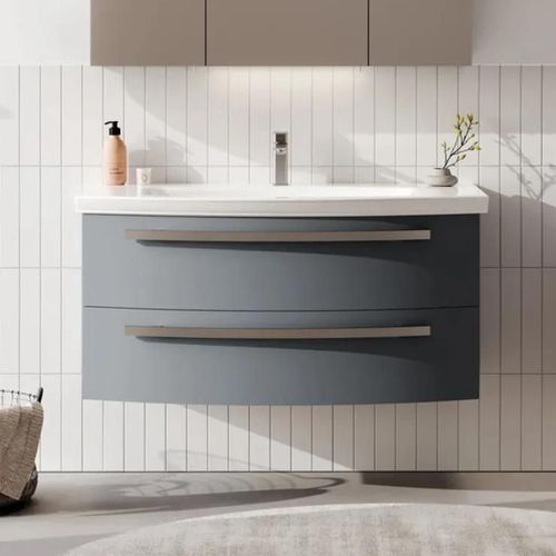 купить Шкаф под умывальник Orka Urla 90 Anthracite в Кишинёве 