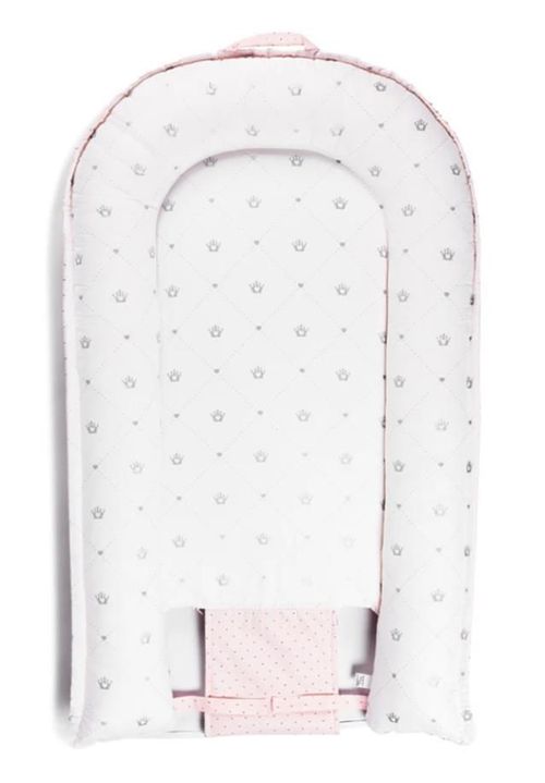 cumpără Cocon pentru bebelusi PernaMea Babynest Buline Roz (PM.100927/12) în Chișinău 