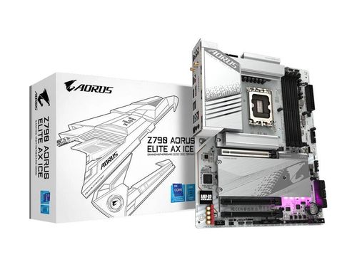 купить Материнская плата Gigabyte GA Z790 AORUS ELITE AX ICE в Кишинёве 