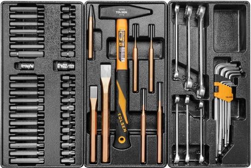 cumpără Sistem de depozitare a instrumentelor Tolsen Dulap cu scule 189 de scule 845x465x965mm (85412) în Chișinău 