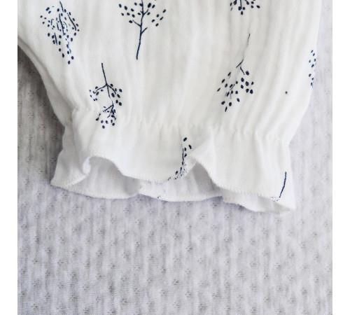 купить Детская одежда Minikin 22361480 Bon Voyage Песочник р-р80, белый веточка, девочка в Кишинёве 