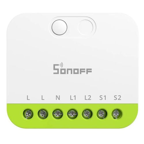 купить Выключатель электрический Sonoff Zigbee Smart Switch MINI-ZB2GS Mini Duo 2-Gang (Neutral Required) в Кишинёве 