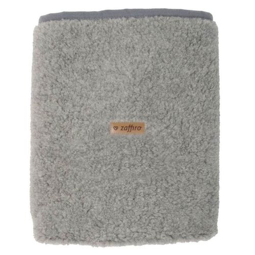 купить Домашний текстиль Zaffiro Плед 75x100 100% wool - Lamb Grey в Кишинёве 