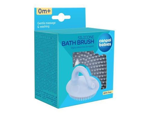 cumpără Accesoriu pentru baie Canpol 9/115_blu силиконовая щетка для купания în Chișinău 
