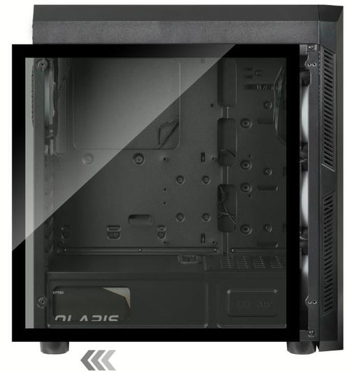 cumpără Carcasă PC Chieftec Scorpion III GL-03B-OP Black în Chișinău 