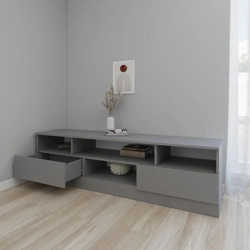 cumpără Comodă TV Smartex (16352) Т6 160cm TV Grafit în Chișinău 