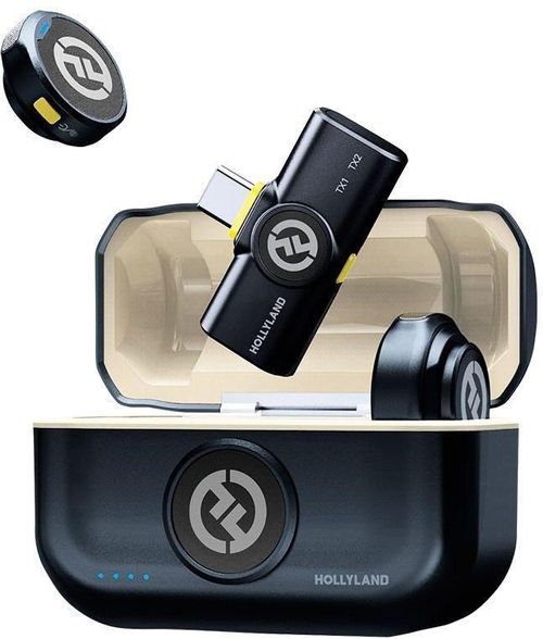 купить Микрофон Hollyland Lark M2 with USB-C Plug / (Duo,Shine Charcoal) в Кишинёве 