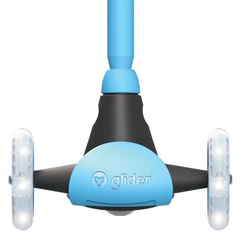 купить Самокат Yvolution YV-101257 Y Glider Kiwi Blue, cu 3 roti в Кишинёве 