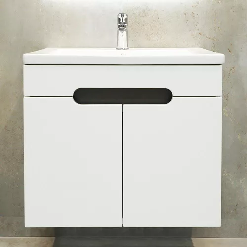 cumpără Dulap pentru lavoar Bayro подвесной Etna Duo под умыв. Argo 600 белый мат în Chișinău 