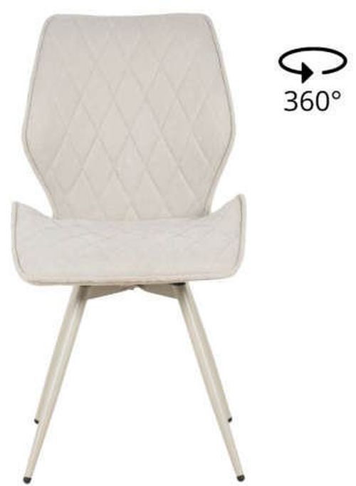 купить Стул Interdepo ALICE Grey/White в Кишинёве 