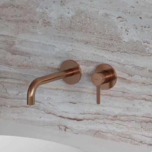 купить Смеситель для умывальника Omnires Baterie Y (Lavoar din perete 19-21cm) Brushed Copper Y1215HLCPB в Кишинёве 